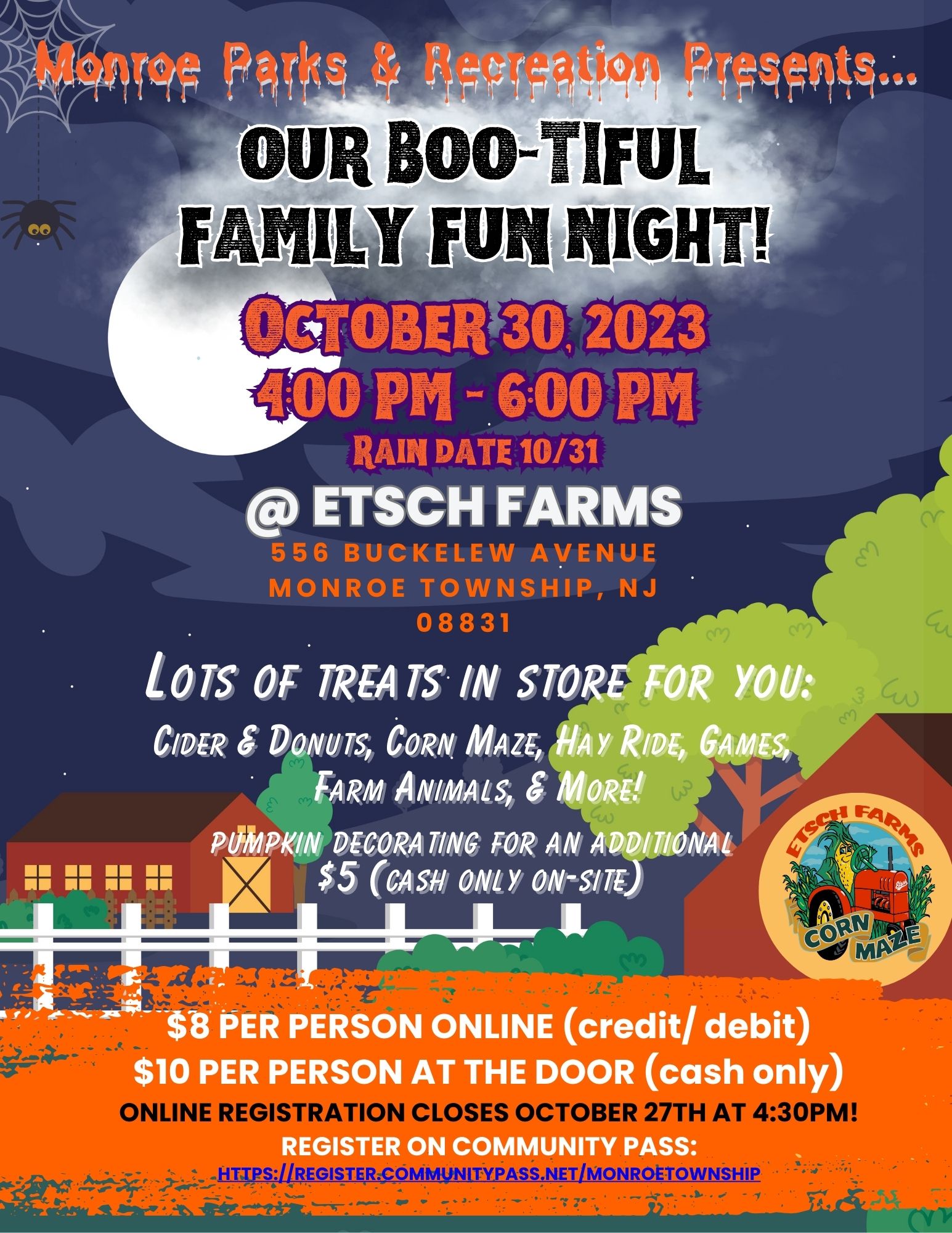 OCTOBER 30 FAMILY FUN NIGHT 2023
