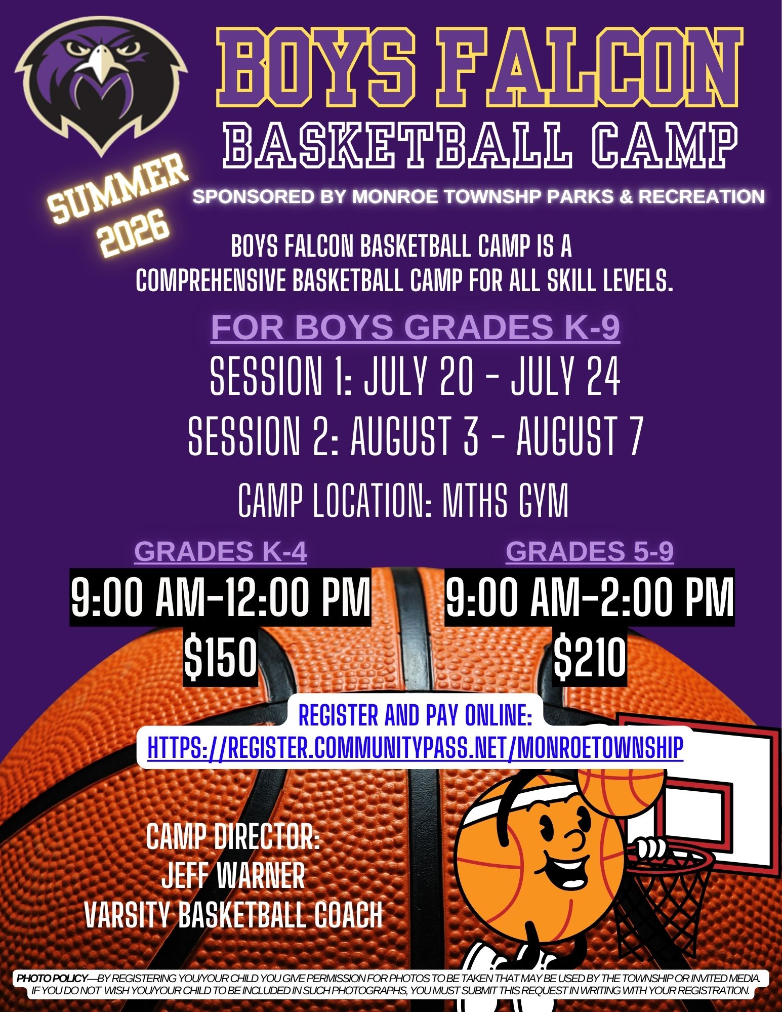 BOYS BASKETBALL CAMP 2026