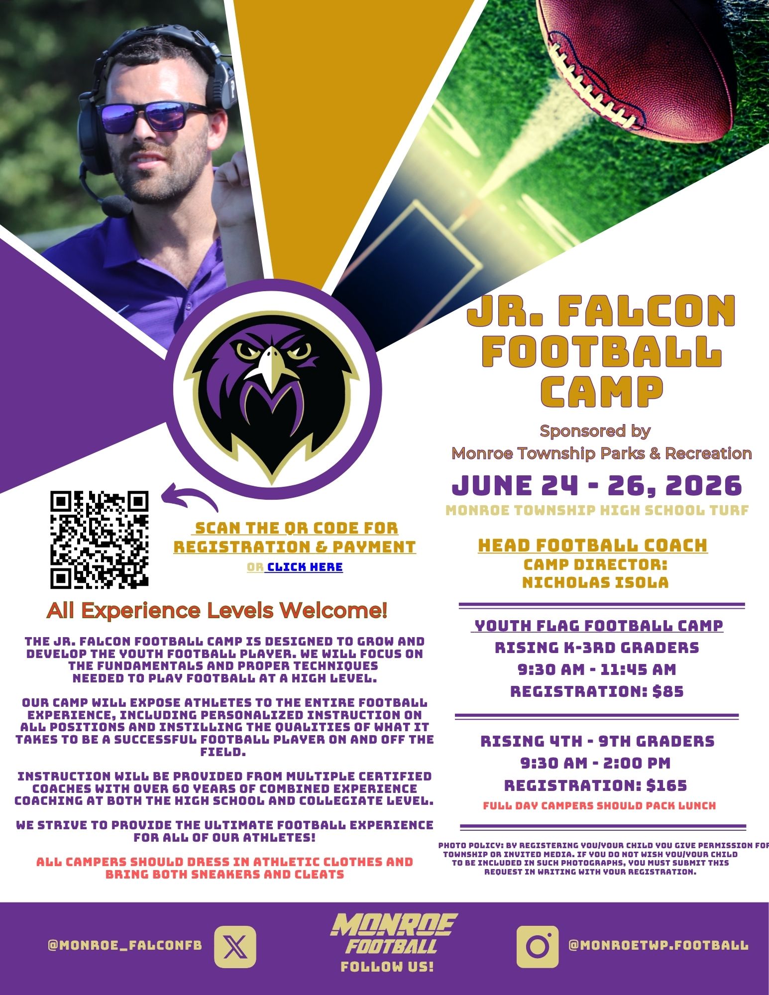 FOOTBALL CAMP 2026